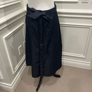MASSIMO DUTTI button down denim skirt. Bnwt